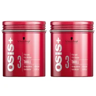 Zestawy kosmetyków damskich - Schwarzkopf Osis Thrill, Zestaw: włóknista guma do stylizacji, 2x100ml - miniaturka - grafika 1
