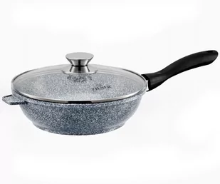 ZILNER Patelnia  PATELNIA GŁEBOKA 24CM MARMUROWO-CERAMICZNA ZILNER ZL-7080 ZL-7080 - Patelnie - miniaturka - grafika 1