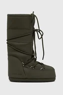 Śniegowce damskie - Moon Boot śniegowce Icon Rubber kolor zielony 14027600.KHAKI-KHAKI - miniaturka - grafika 1