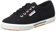 Sneakersy męskie - Superga Męskie sneakersy 2950-cotu, czarny - czarny Black - 41 EU - miniaturka - grafika 1