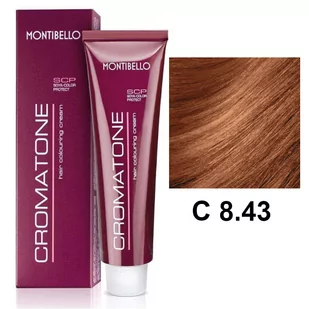 Montibello Cromatone farba do włosów 60ml 8,43 - Farby do włosów i szampony koloryzujące - miniaturka - grafika 1