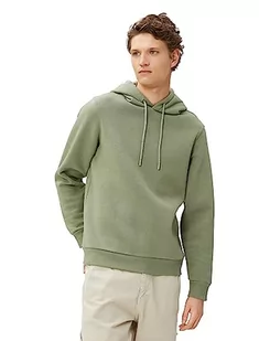 Koton Męska bluza z kapturem Basic Hoodie Long Sleeve, 751 (zielony), M - Bluzy męskie - miniaturka - grafika 1