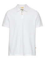 Koszulki męskie - Camel Active Koszulka polo w kolorze białym - miniaturka - grafika 1