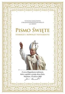 Pismo Święte Starego i Nowego Testamentu - Religia i religioznawstwo - miniaturka - grafika 1