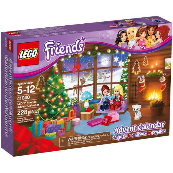 LEGO Friends, klocki Kalendarz Adwentowy, 41040
