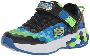 Skechers Mega-Craft 2.0 sneakersy chłopięce, Black Blue Textile Synthetic Lime Trim, 29 EU - Buty dla chłopców - miniaturka - grafika 1