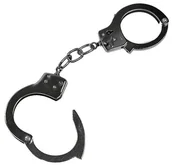 Akcesoria turystyczne - Mil-Tec kajdanek niklowane ruchome, jeden rozmiar - miniaturka - grafika 1