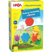 Gry planszowe - Haba Moje pierwsze gry - Kolory i kształty z Misiem (PL) - miniaturka - grafika 1