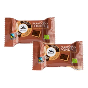 Alce Nero Herbatniki orkiszowe z gorzką czekoladą fair trade Zestaw 2 x 28 g Bio - słodycze lub przekąska - Ciastka - miniaturka - grafika 1