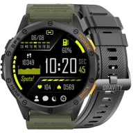 Smartwatch - Gravity GT24-5 Czarny, Zielony - miniaturka - grafika 1