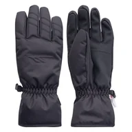 Rękawice narciarskie - Damskie Rękawice HI-TEC LADY ERIEN M000263067 – Czarny - miniaturka - grafika 1