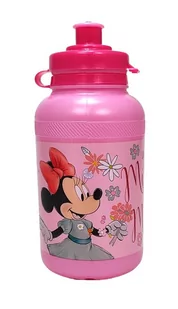 Bidon Myszka Minnie 400 ml. różowy. - Bidony dla dzieci - miniaturka - grafika 1