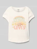 Koszulki dla dziewczynek - T-shirt z nadrukowanym motywem - miniaturka - grafika 1