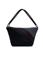 Torebki damskie - Desigual Torebka 25SAXPC7 Czarny - miniaturka - grafika 1