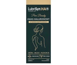 LUBRISYN HA+ BEAUTY – Wysokocząsteczkowy KWAS HIALURONOWY 340ml Singularis - Włosy, skóra, paznokcie - miniaturka - grafika 1