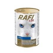 Rafi Cat Kawałki z rybą w sosie puszka 415g