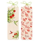 Zakładki do książek - Zakładka drewniana Koliberki - miniaturka - grafika 1