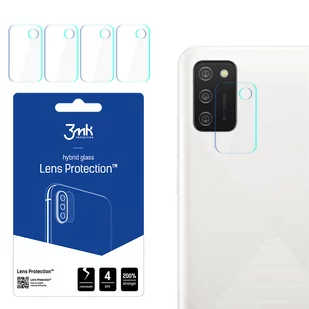 Samsung Szkło hybrydowe na aparat do Galaxy A02s - Szkła hartowane na telefon - miniaturka - grafika 1