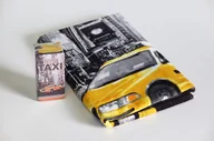 Ręczniki - Carbotex Ręczniki Plażowe Nowy York Taxi 70x140 cm 06261 - miniaturka - grafika 1