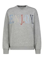 Bluzy damskie - Sublevel Bluza w kolorze jasnoszarym - miniaturka - grafika 1