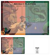 Planery - Harry Potter Intricate Houses - Planer Tygodniowy A4 - miniaturka - grafika 1