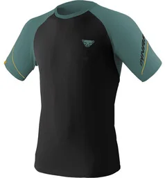 DYNAFIT Koszulka ALPINE PRO S/S TEE M Black Out/Atlantic - Koszulki sportowe damskie - miniaturka - grafika 1