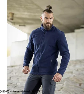 Ardon ARDON JOFLEX - Bluza polarowa męska ARDONJOFLEX czerwony S - ciemnoniebieski H2205 3XL - Bluzy męskie - miniaturka - grafika 1