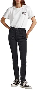 Pepe Jeans Dżinsy damskie Regent, Czarny (Denim-xg1), 33W / 32L - Spodnie damskie - miniaturka - grafika 1