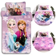 Pościel dla dzieci - Kraina Lodu DISNEY Bawełniana pościel na zamek, dziecięca do łóżeczka, 100% bawełna, 100x135 cm Oeko-Tex - miniaturka - grafika 1