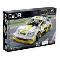 Klocki - Klocki Konstrukcyjne Cada Zdalnie Sterowany Samochód Sportowy Biały Opel Astra V8 Coupe Auto Wyścigowe Rc Dual Mode 330 Elementów - miniaturka - grafika 1