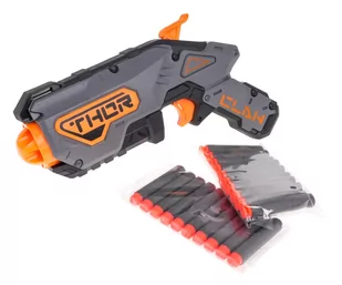Blaze Storm Pistolet Szary Manulany - Zabawki militarne - miniaturka - grafika 1