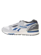 Trampki męskie - Reebok Skórzane sneakersy "LX8500" w kolorze szaro-niebieskim - miniaturka - grafika 1