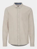 Koszule męskie - Blend Koszula 20716373 Beżowy Regular Fit - miniaturka - grafika 1