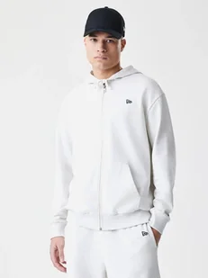 Bluza męska rozpinana streetwear z kapturem New Era Ne Premium Essential 60752360 XL Jasnoszara (0198976883038). Bluzy męskie streetwear - Bluzy męskie - miniaturka - grafika 1