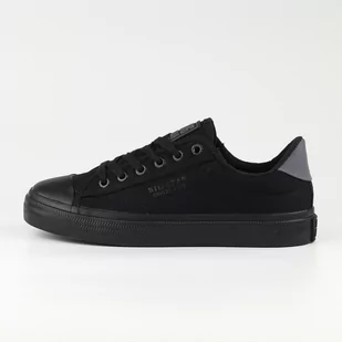 Czarne tekstylne trampki damskie BIG STAR LL274092 - Trampki damskie - miniaturka - grafika 1