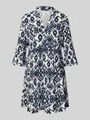 Sukienki - Sukienka tunikowa mini z czystej wiskozy model ‘EASY JOY’ - miniaturka - grafika 1