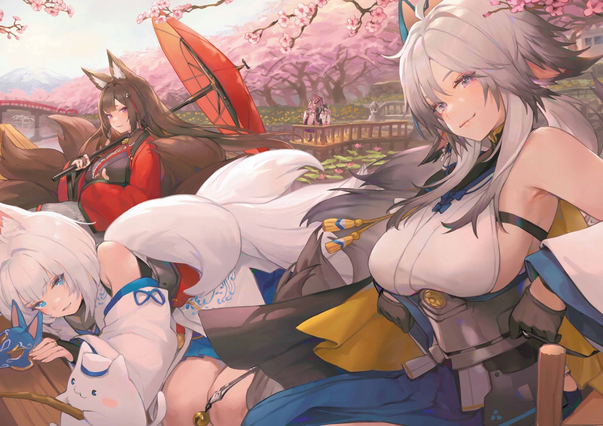 Plakat A1 anime gra Azur Lane