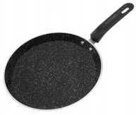 Patelnie - PATELNIA GRANITOWA Do Naleśników 26cm INDUKCJA Gaz 8712 - miniaturka - grafika 1