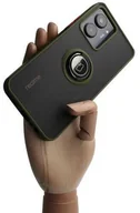 Etui i futerały do telefonów - Bizon Etui Case Hybrid Ring do Realme C33/C30/Narzo 50i Prime jasnozielone - miniaturka - grafika 1