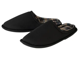 esmara Men Kapcie męskie (Czarny, 42/43) - Kapcie męskie - miniaturka - grafika 1