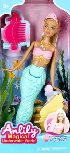 Lalka Syrenka 29cm z akcesoriami 523353 Mega Creative - Przybory szkolne - miniaturka - grafika 1