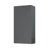 Szafki łazienkowe - Szafka łazienkowa wisząca Elita For All 40 cm antracyt połysk 169665 - miniaturka - grafika 1