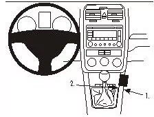 ProClip do Volkswagen Jetta 06-10 - Uchwyty samochodowe do telefonów - miniaturka - grafika 1