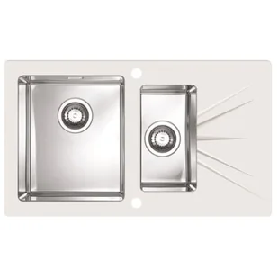 Alveus KARAT 20 biały 1102773 - Zlewozmywaki - miniaturka - grafika 1