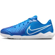 Piłka nożna - Nike Buty piłkarskie dla dzieci Legend 10 Academy IC, Niebieski biały sygnał, 38 EU - miniaturka - grafika 1