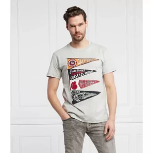 GUESS T-shirt PENNANT | Regular Fit - Koszulki męskie - miniaturka - grafika 1