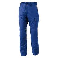 Spodnie męskie - Kubler 2L463421-4695-102 spodnie bawełna Vita + rozmiar 102 chabrowy niebieski/szary - miniaturka - grafika 1