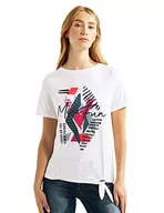 Koszulki i topy damskie - Cecil Damska koszulka z krótkim rękawem z nadrukiem, Vanilla White, XL - miniaturka - grafika 1
