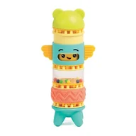 Zabawki sensoryczne - LUDI Sensoryczna układanka TOTEM Klocki z niespodzianką A KUKU! - miniaturka - grafika 1