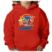 Bluzy dla dziewczynek - BLUZA DZIECIĘCA SONIC 3 110-116 CHŁOPIĘCA DZIEWCZĘCA PREZENT - miniaturka - grafika 1